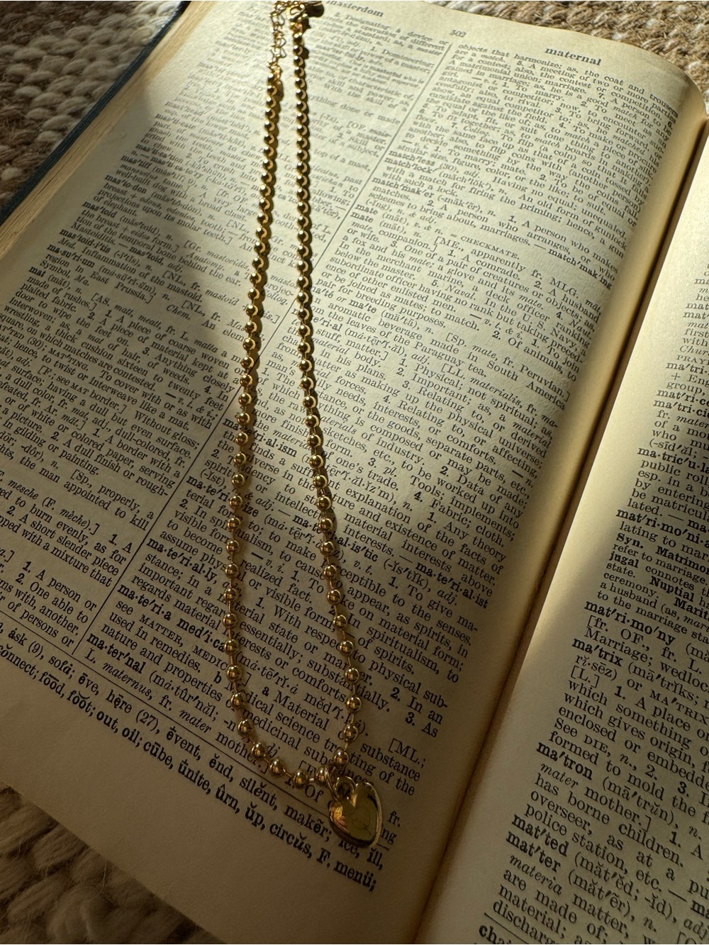 Gold Fill Heart Necklace